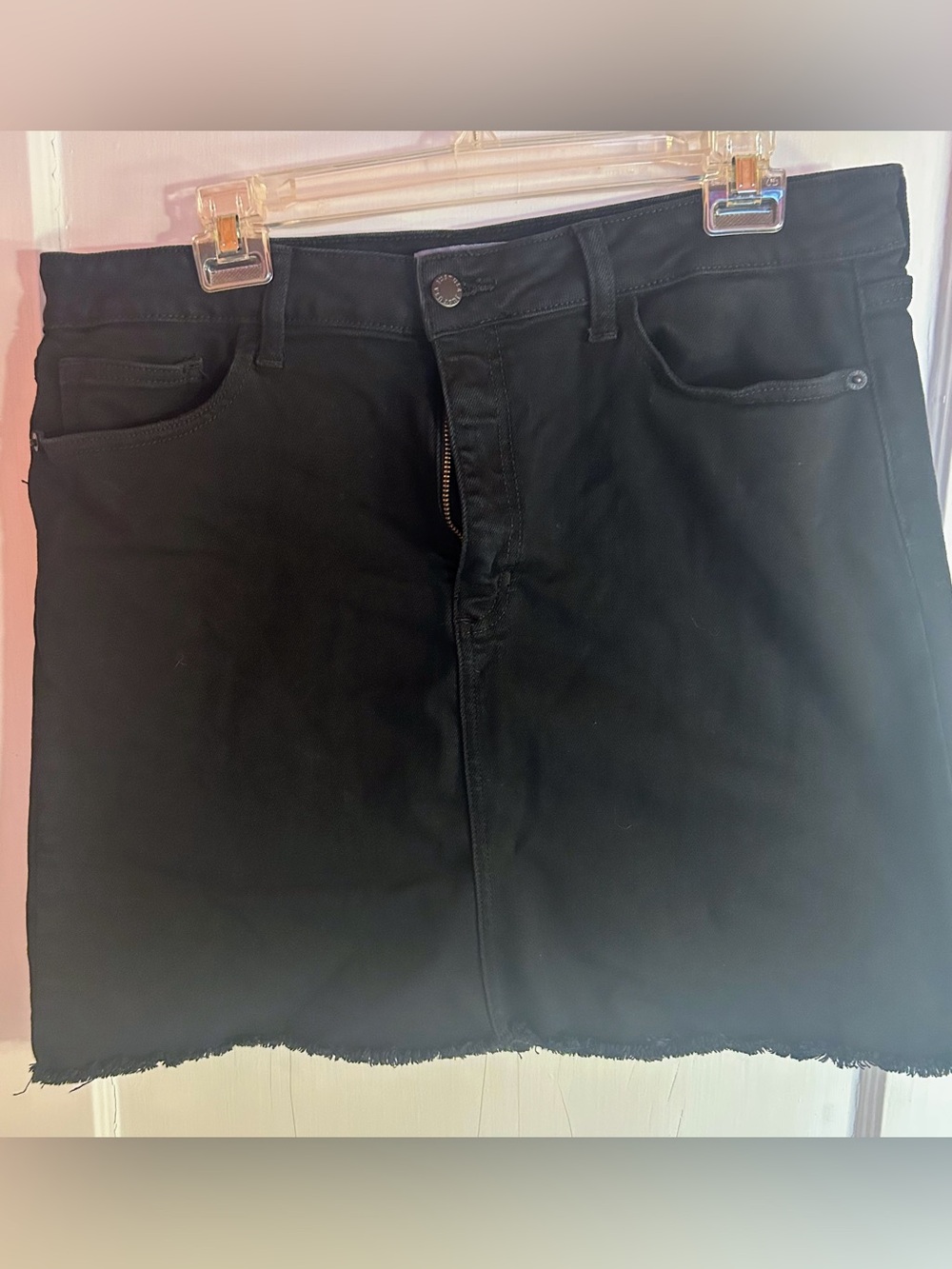 Just USA Black Denim skirt